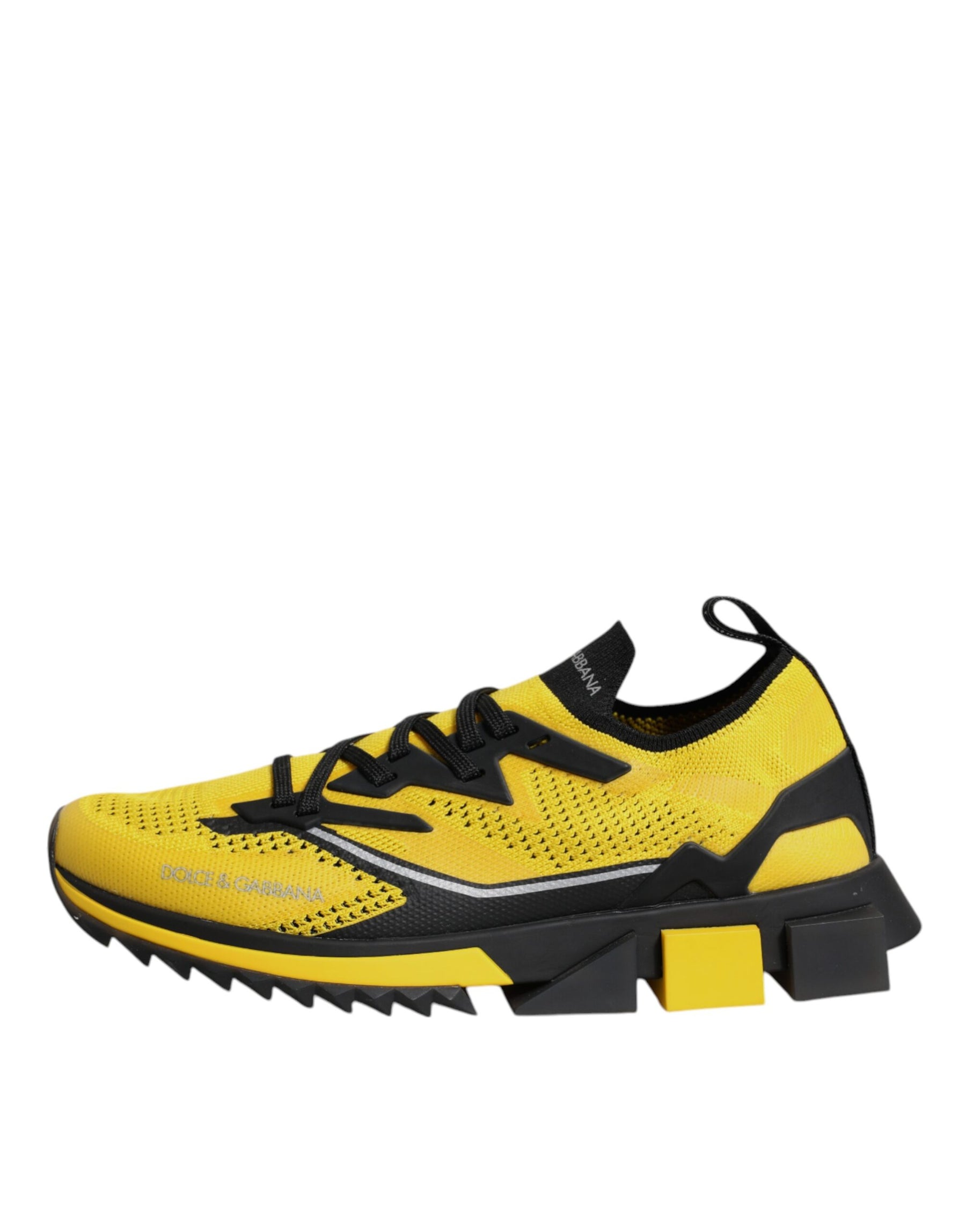 Dolce & Gabbana Yellow SORRENTO Sport Stretch Sneakers Shoes | Regal Royce