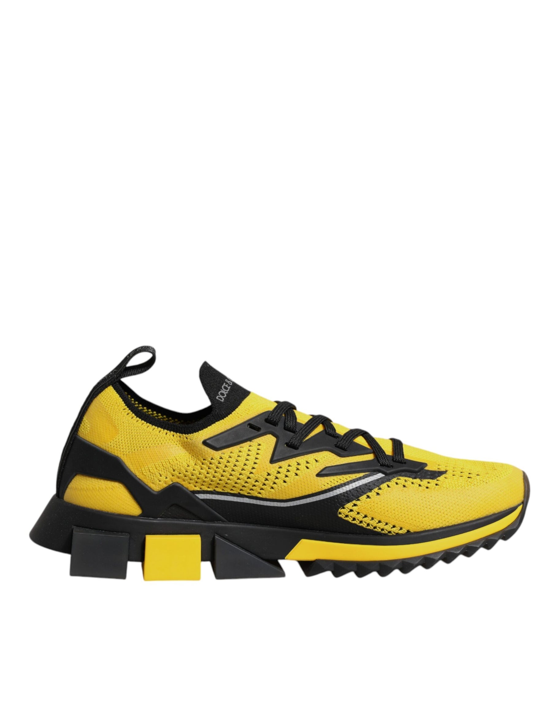 Dolce & Gabbana Yellow SORRENTO Sport Stretch Sneakers Shoes | Regal Royce