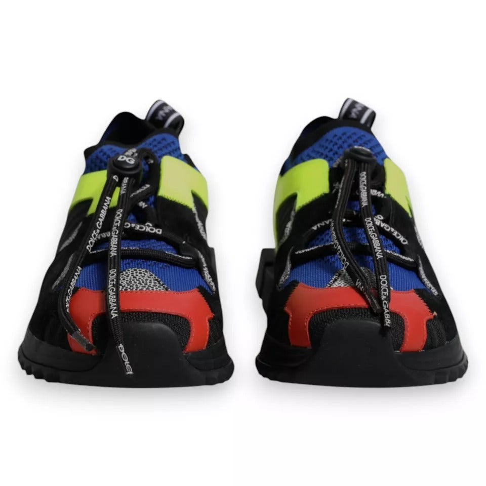 Dolce & Gabbana Multicolor Low Top Sorrento Sneakers Shoes | Regal Royce