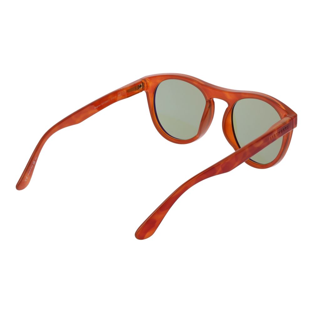 Serengeti Orange Plastic Sunglasses | Regal Royce