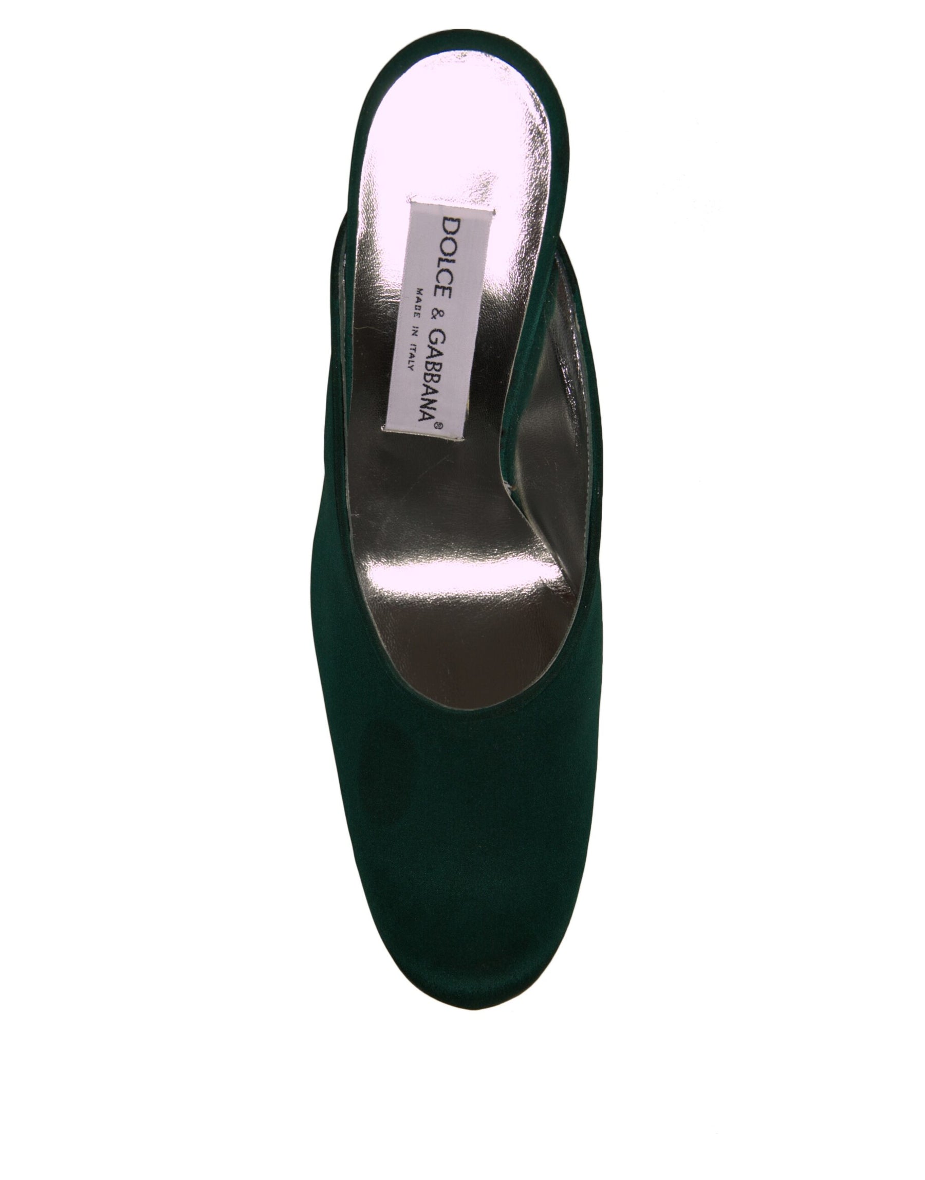 Dolce & Gabbana Green Suede Leather High Heel Pumps Shoes | Regal Royce