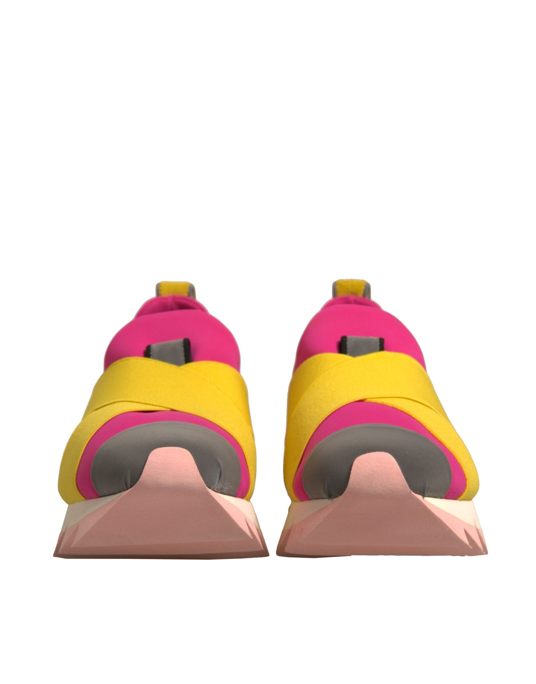 Dolce & Gabbana Multicolor Neoprene Elastic Ibiza Sneakers Shoes | Regal Royce