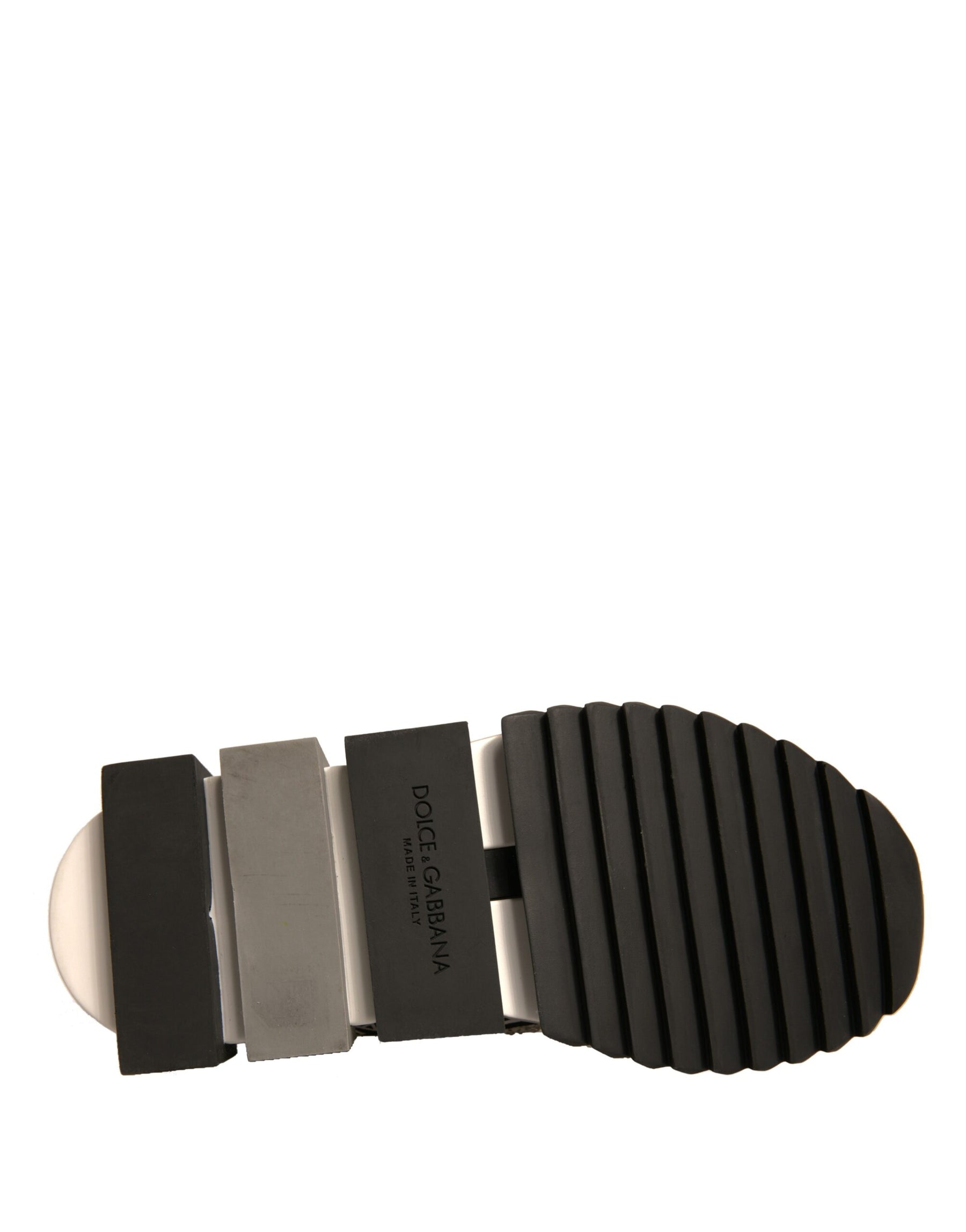 Dolce & Gabbana Silver Rhinestones Sorrento Sneakers Shoes | Regal Royce