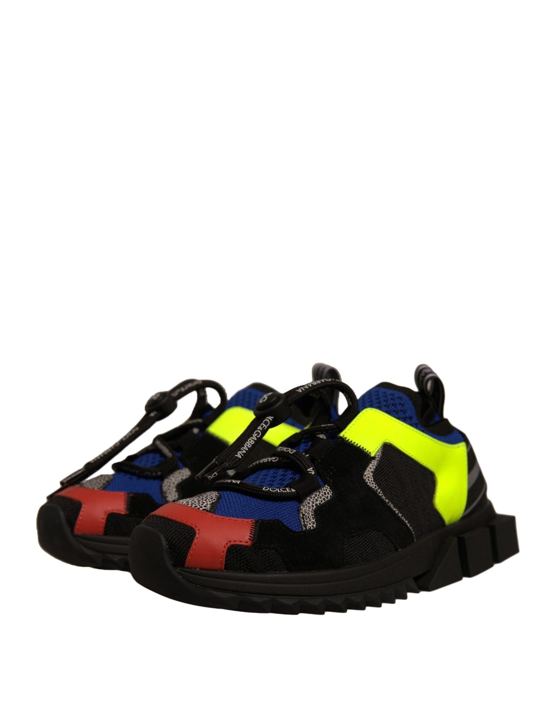Dolce & Gabbana Multicolor Low Top Sorrento Sneakers Shoes | Regal Royce