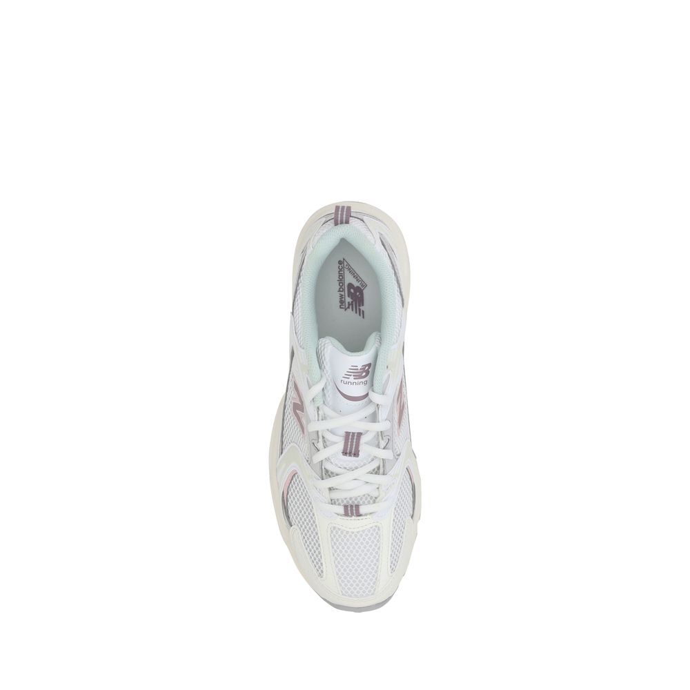 New Balance White Leather Tier 3 Sneakers | Regal Royce
