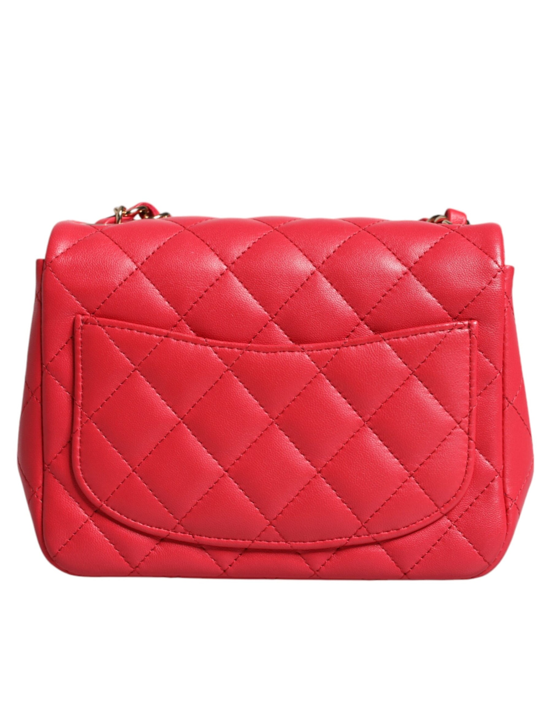 Chanel Pink Matelasse Chain Shoulder Lambskin Purse Mini | Regal Royce