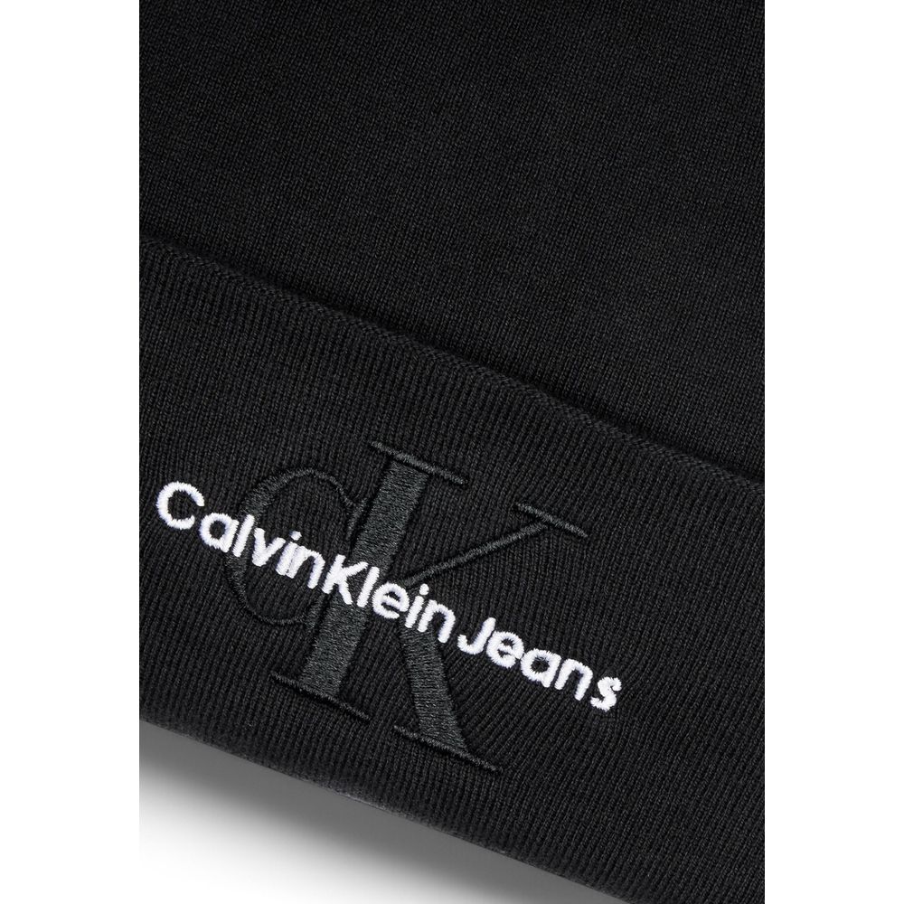 Calvin Klein Jeans Black Organic Cotton Cap (Baseball Hat) | Regal Royce
