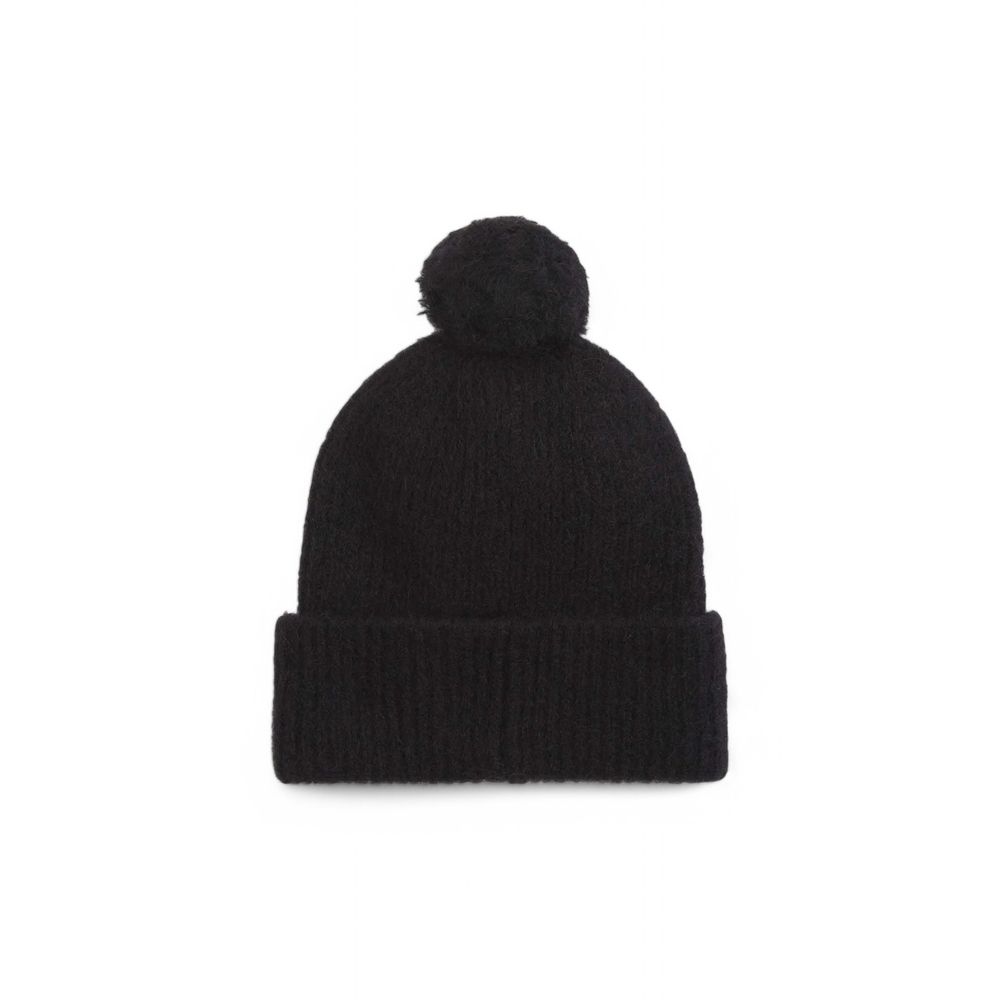 Calvin Klein Black Alpaca Leather Cap (Baseball Hat) | Regal Royce