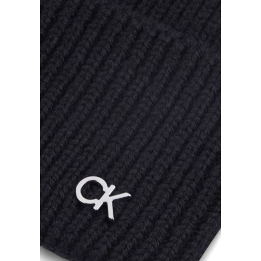 Calvin Klein Black Wool Cap (Baseball Hat) | Regal Royce