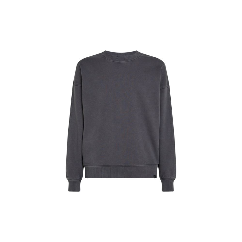 Calvin Klein Jeans Gray Cotton Sweatshirt | Regal Royce