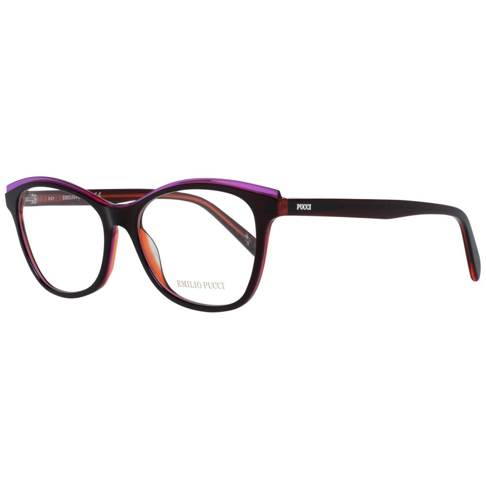 Emilio Pucci Burgundy Plastic Glasses (Frames) | Regal Royce