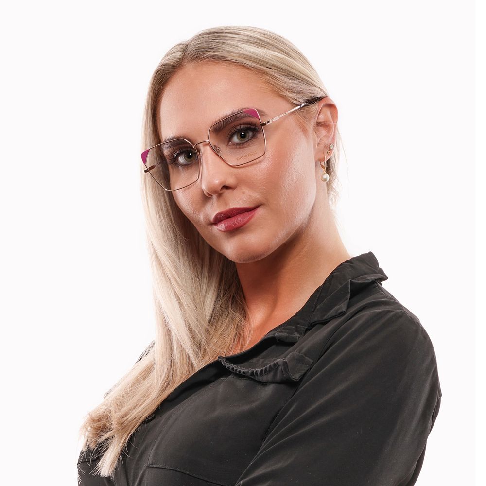 Emilio Pucci Rose Gold Metal & Plastic Glasses (Frames) | Regal Royce