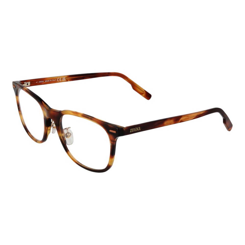 Ermenegildo Zegna Brown Acetate Glasses (Frames) | Regal Royce