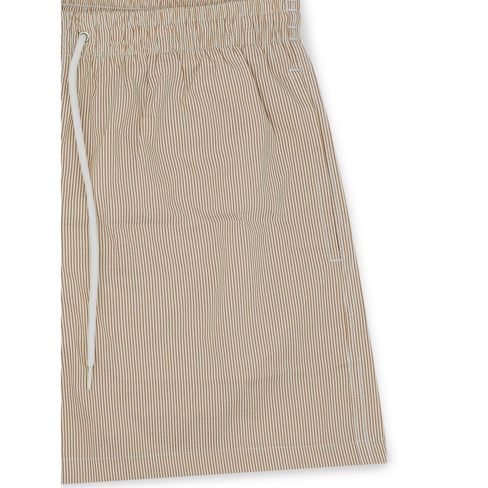 Malo Beige Polyester Shorts | Regal Royce