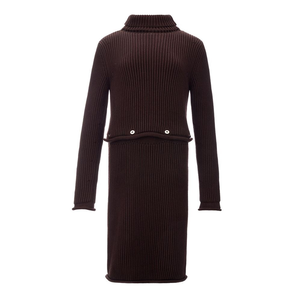 Bottega Veneta Brown Viscose Casual Dress | Regal Royce
