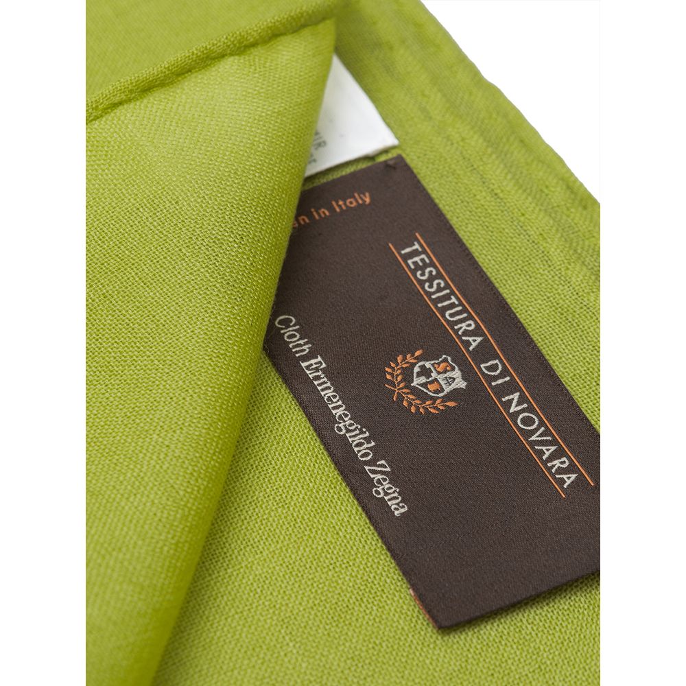 Tessitura di Novara Green Cashmere Scarf | Regal Royce