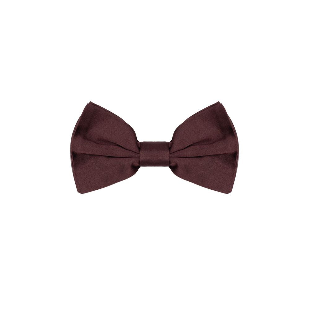 Dolce & Gabbana Burgundy Silk Bowtie | Regal Royce