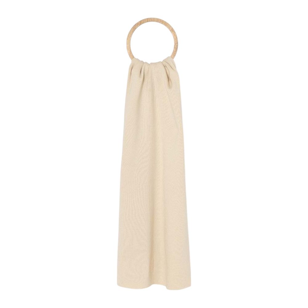 Calvin Klein Cream Recycled Polyester Scarf | Regal Royce