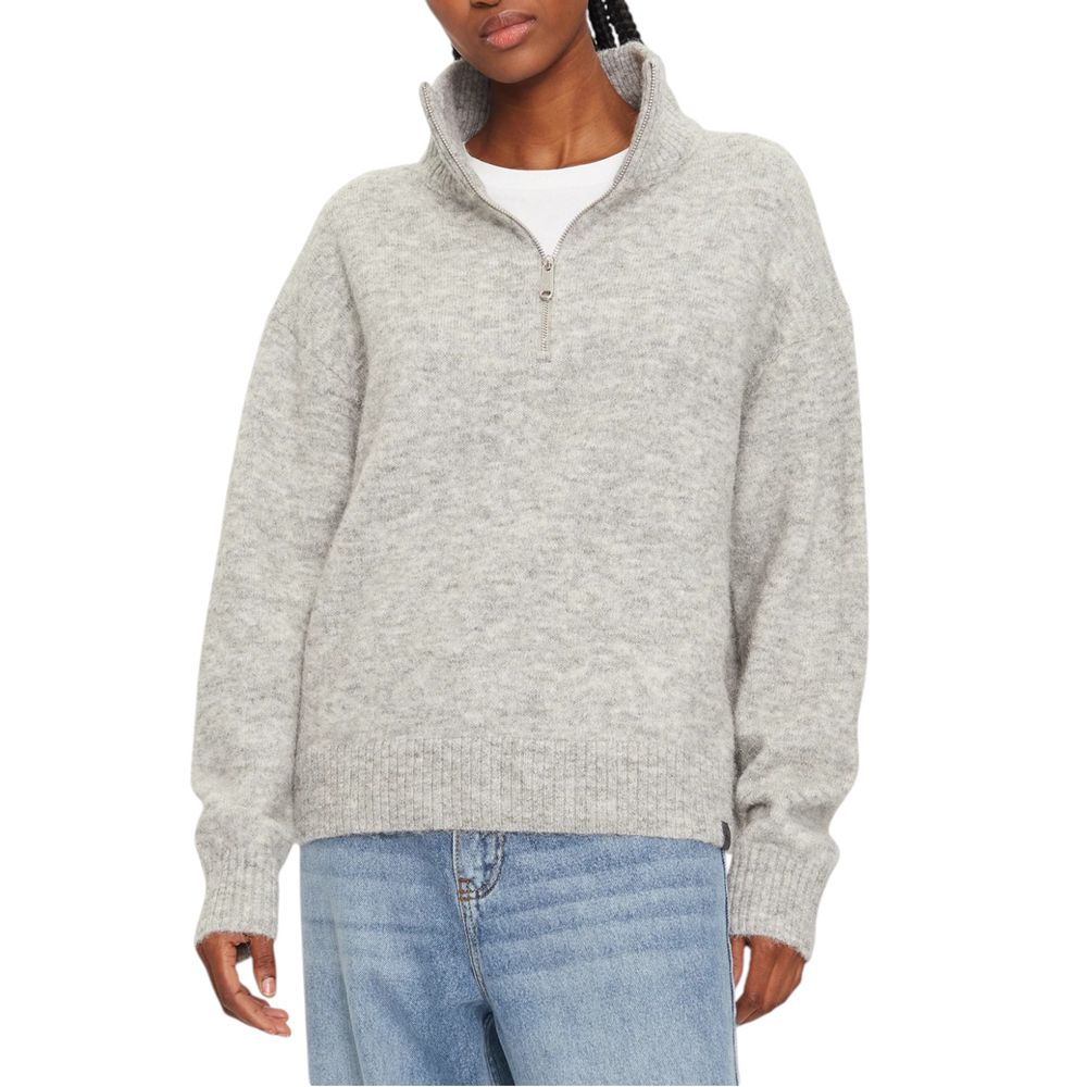 Calvin Klein Jeans Gray Polyester Cardigan | Regal Royce