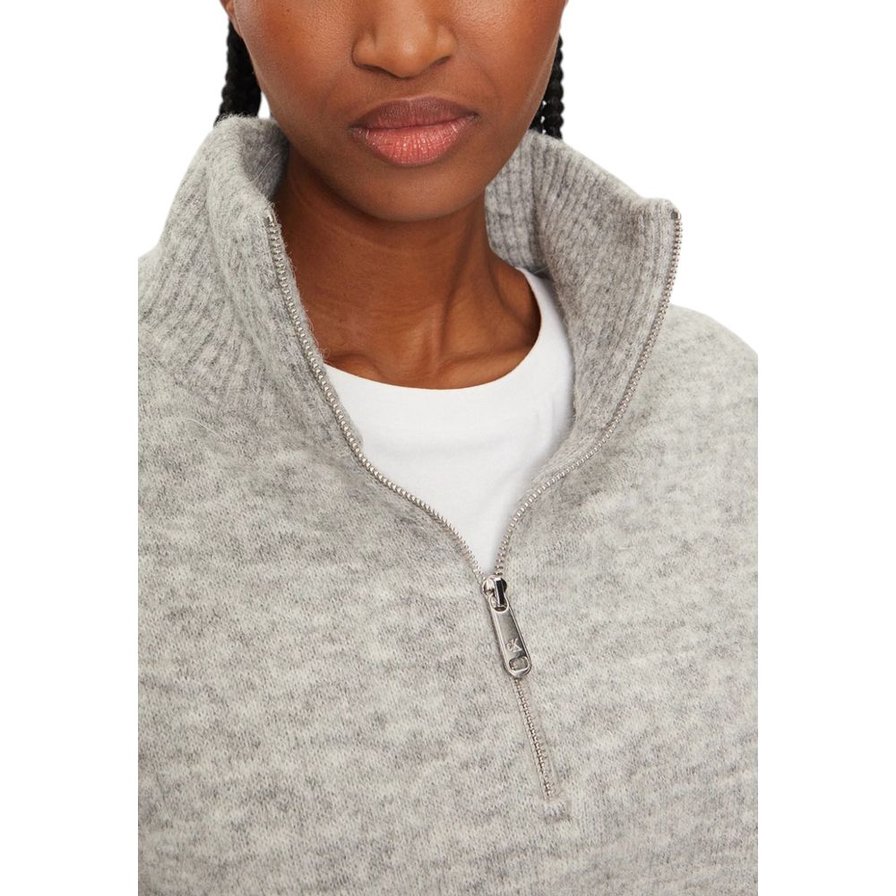 Calvin Klein Jeans Gray Polyester Cardigan | Regal Royce