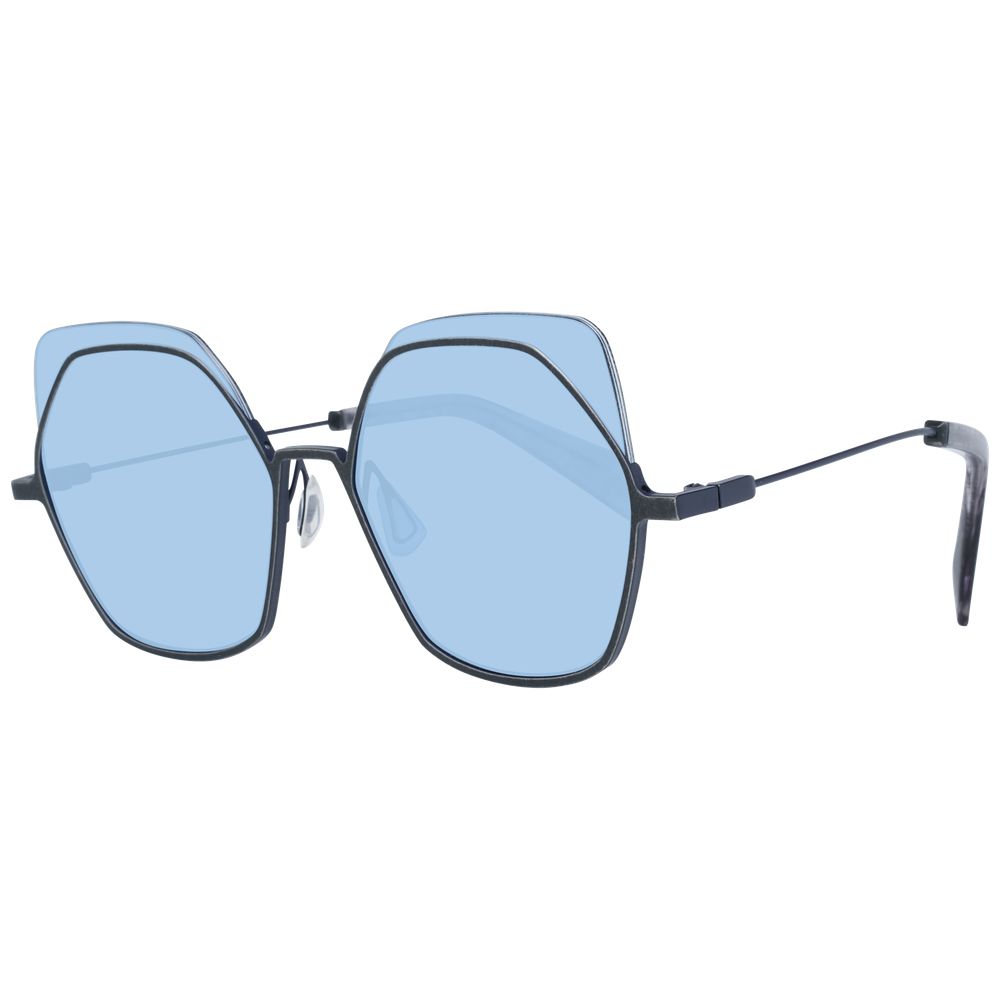 Yohji Yamamoto Gray Metal & Plastic Sunglasses | Regal Royce