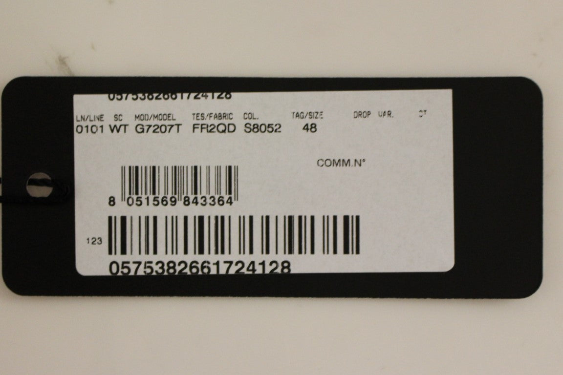 Dolce & Gabbana Gray Striped Wool Single Breasted Vest | Regal Royce