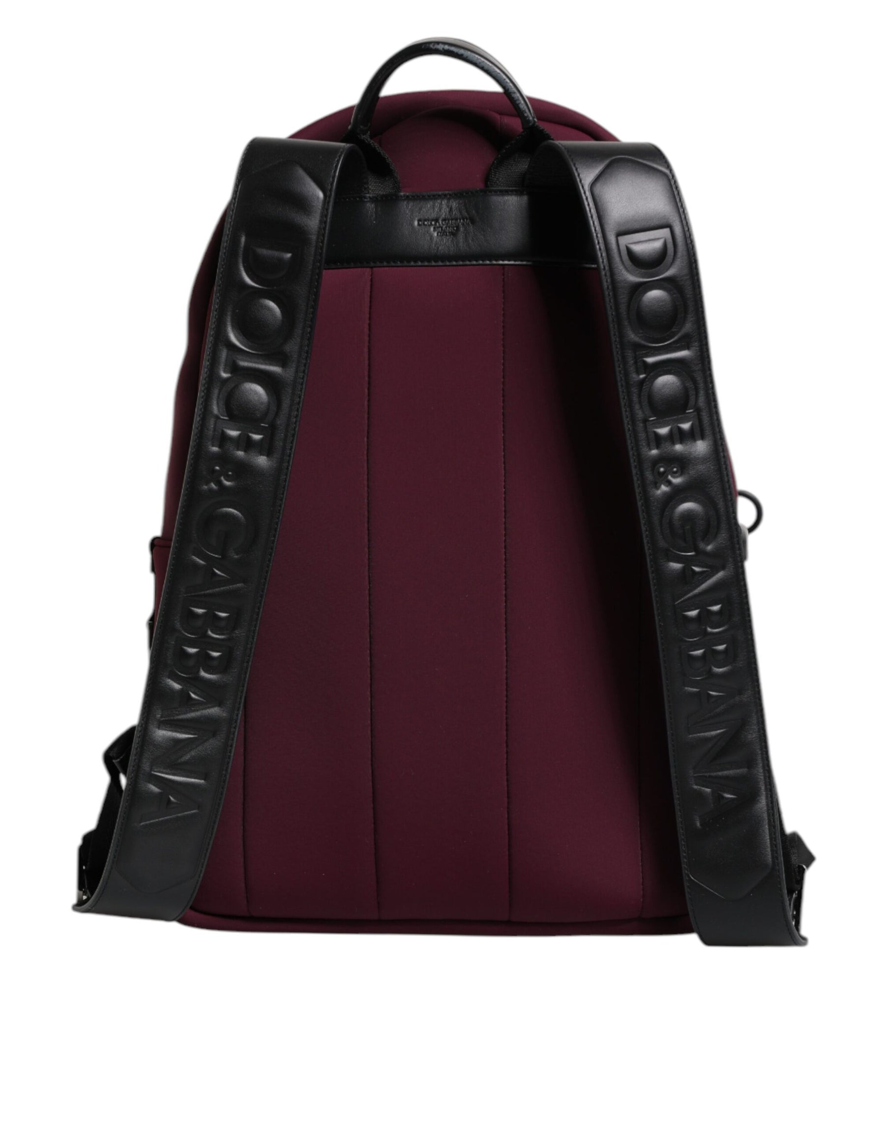 Dolce & Gabbana Burgundy Montreale Tecnico Textile Men Backpack Bag | Regal Royce