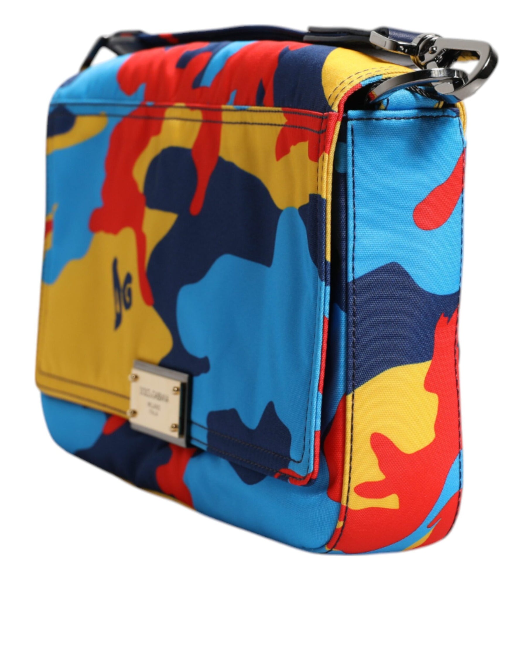 Dolce & Gabbana Multicolor Camouflage Nylon Crossbody Bag | Regal Royce