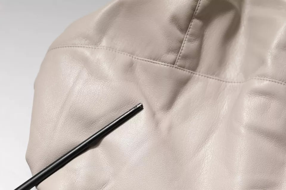 MSGM Beige Full Zip Hooded Long Sleeves Casual Coat Jacket | Regal Royce