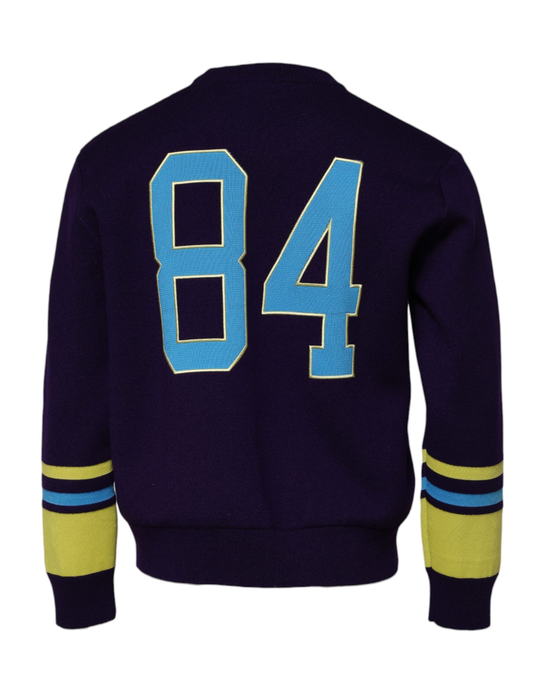 Dolce & Gabbana Blue 1984 Milano CrewNeck Sweatshirt Sweater | Regal Royce