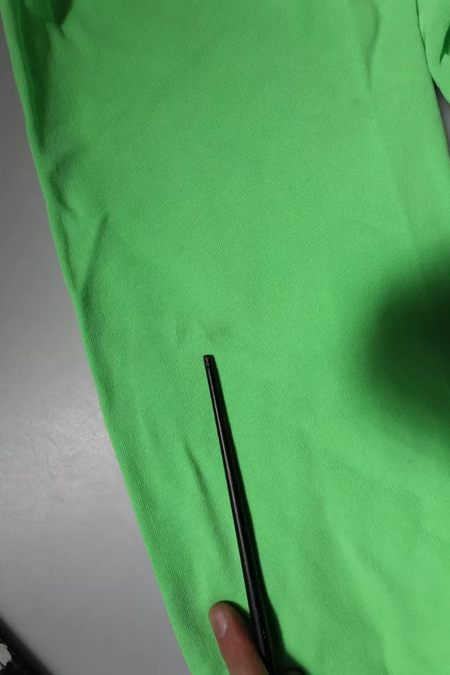 Dolce & Gabbana Green Logo Hooded Pullover Sweatshirt Sweater | Regal Royce