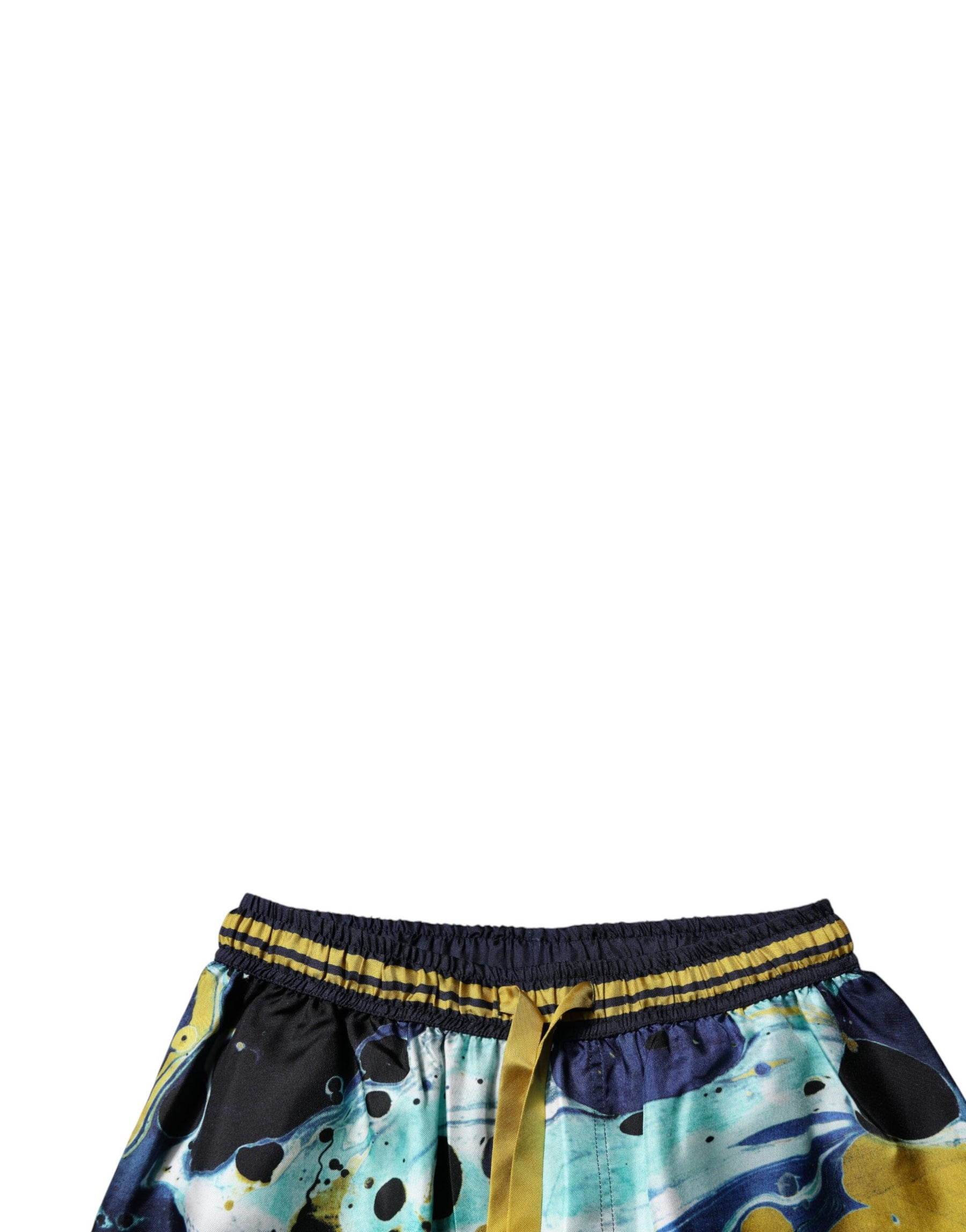 Dolce & Gabbana Multicolor Marble Print Jogger Sweatpants Pants | Regal Royce
