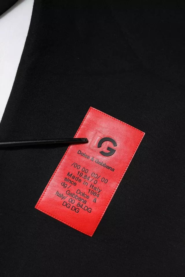 Dolce & Gabbana Black Logo Patch CottonJogger Sweatpants Pants | Regal Royce