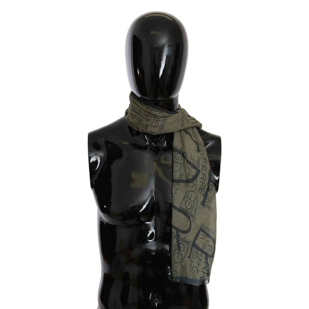 Ferre Bicolor Wool Scarf | Regal Royce