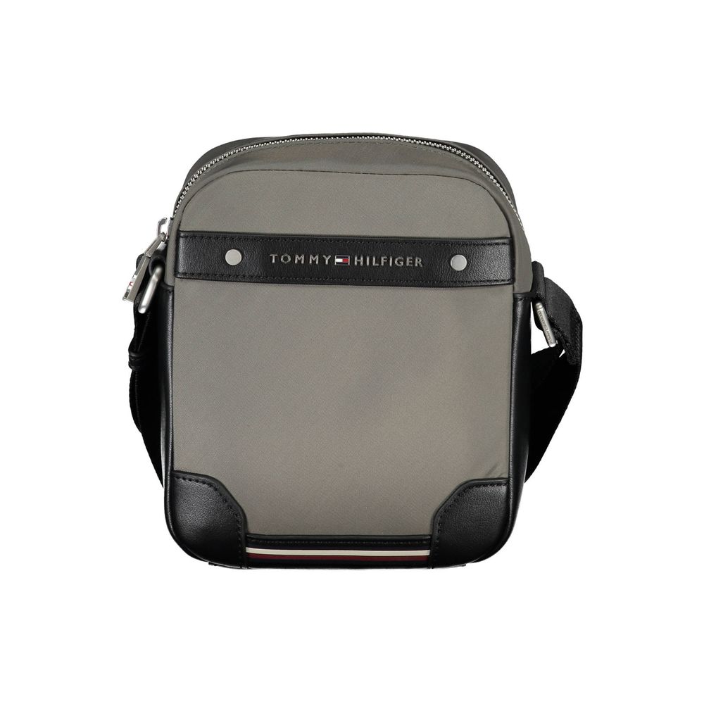 Tommy Hilfiger Green Polyester Crossbody Bag | Regal Royce