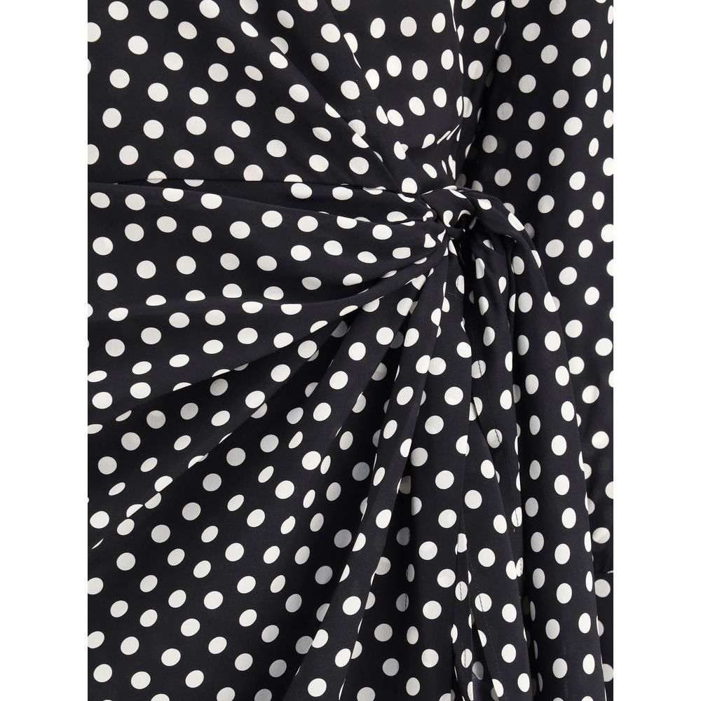 Crida Milano Black Silk Cocktail Dress | Regal Royce