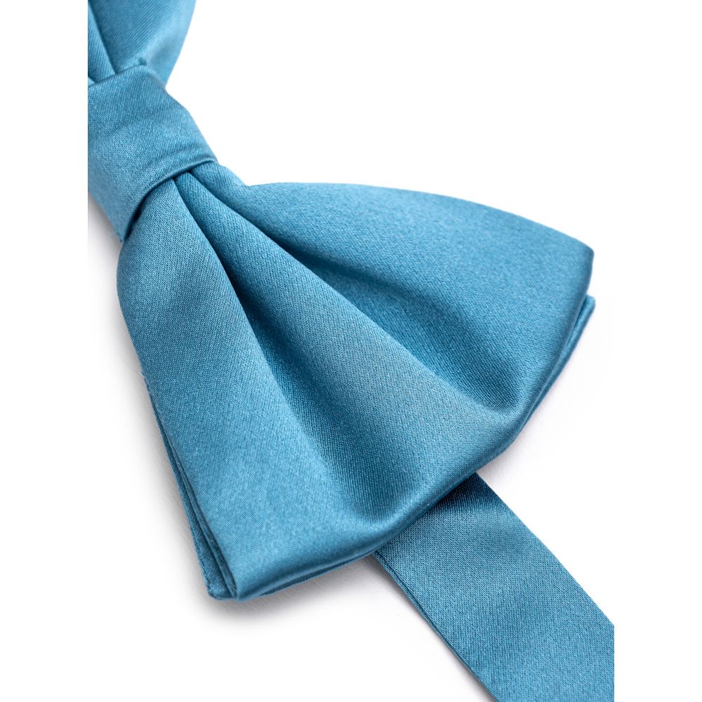 Dolce & Gabbana Blue Silk Bowtie | Regal Royce
