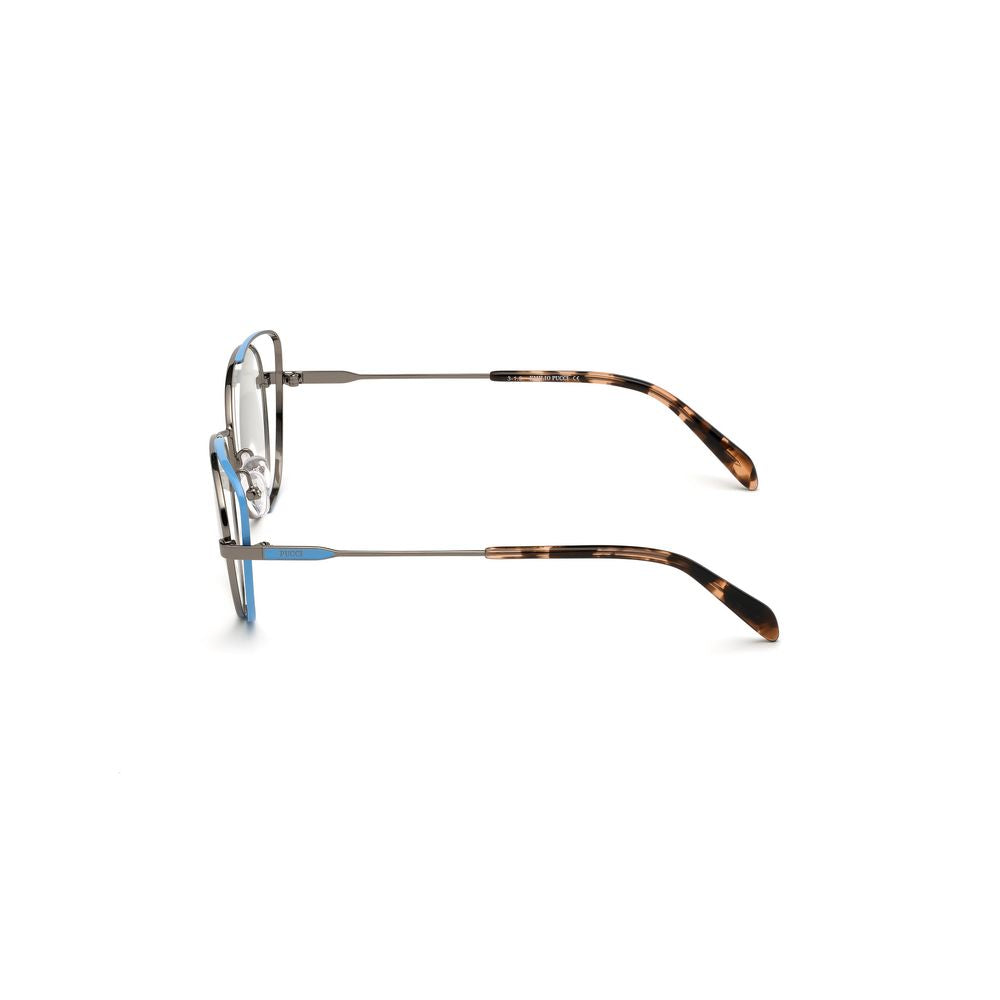 Emilio Pucci Gray Metal Glasses (Frames) | Regal Royce