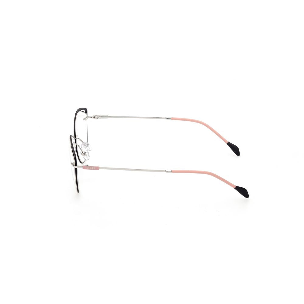 Emilio Pucci Black Metal Glasses (Frames) | Regal Royce