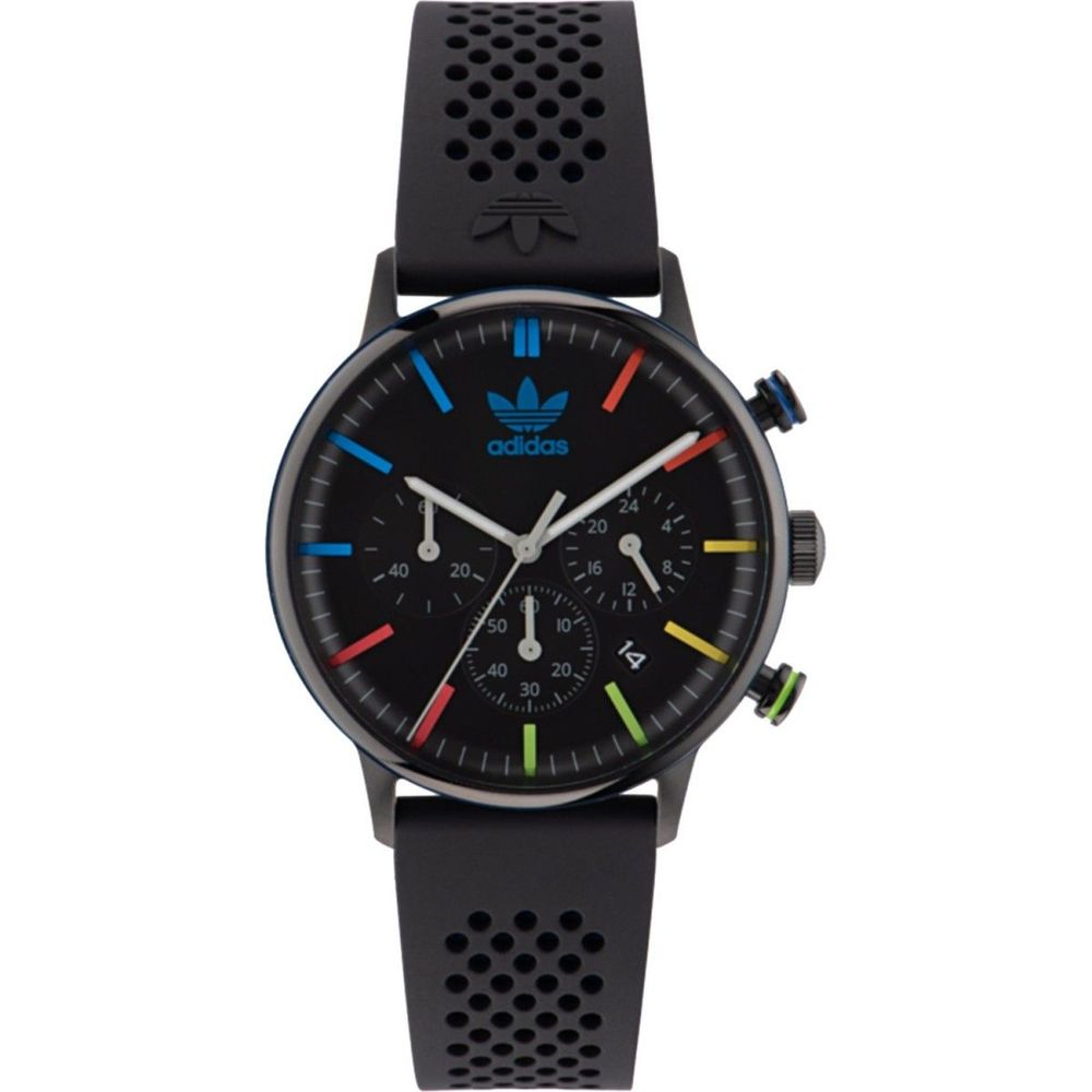 Adidas Black Synthetic Sport Watch | Regal Royce