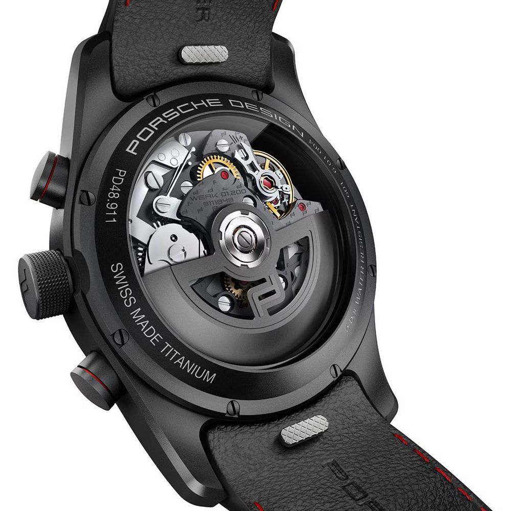 Porsche Design Black Leather Sport Watch | Regal Royce