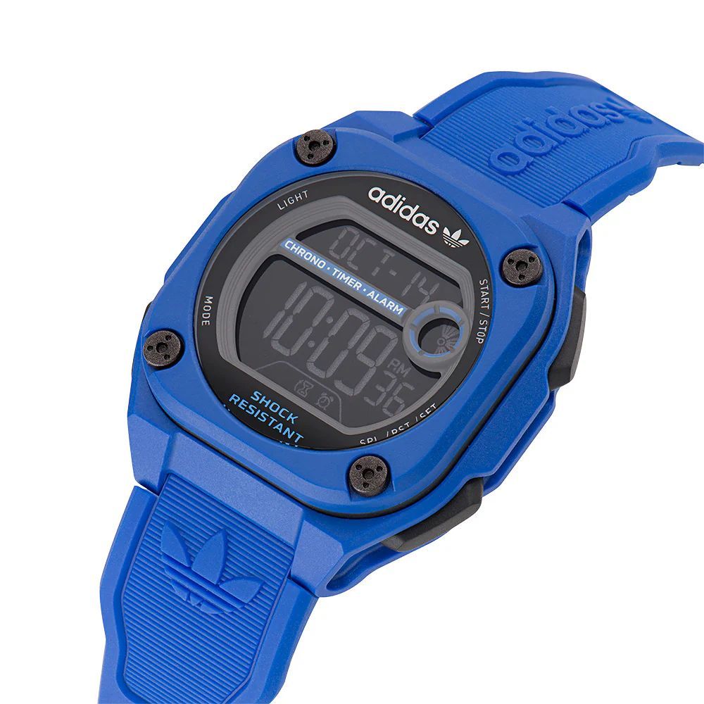 Adidas Blue Synthetic Digital Watch | Regal Royce