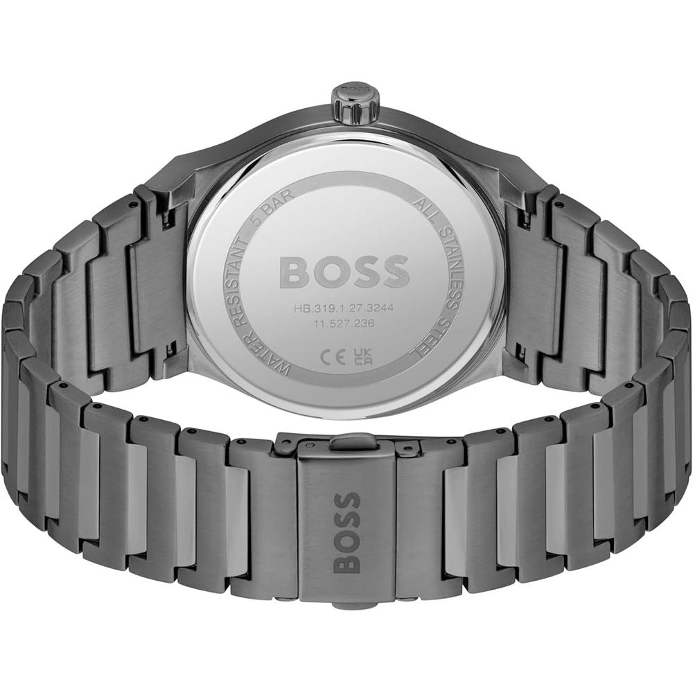 Hugo Boss Gray Stainless Steel Dress Watch | Regal Royce