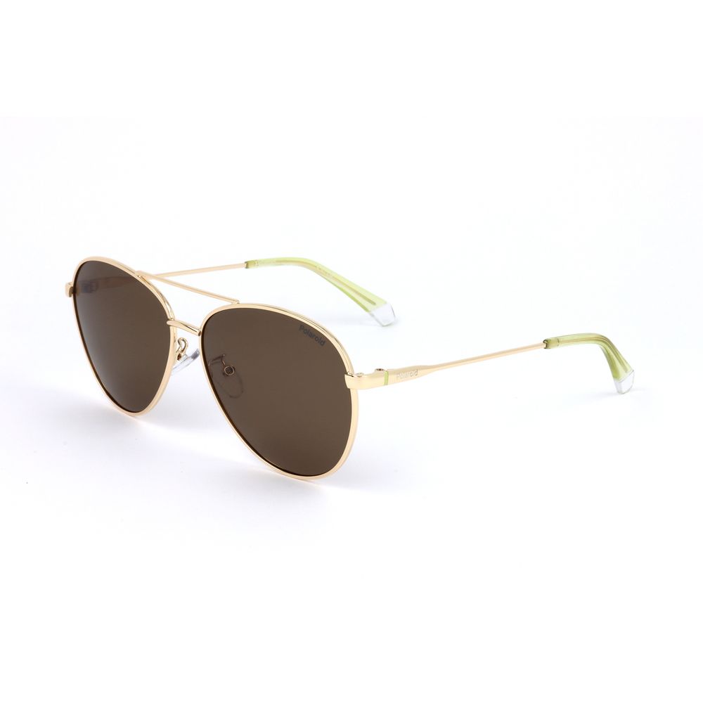 Polaroid Gold Metal Sunglasses | Regal Royce