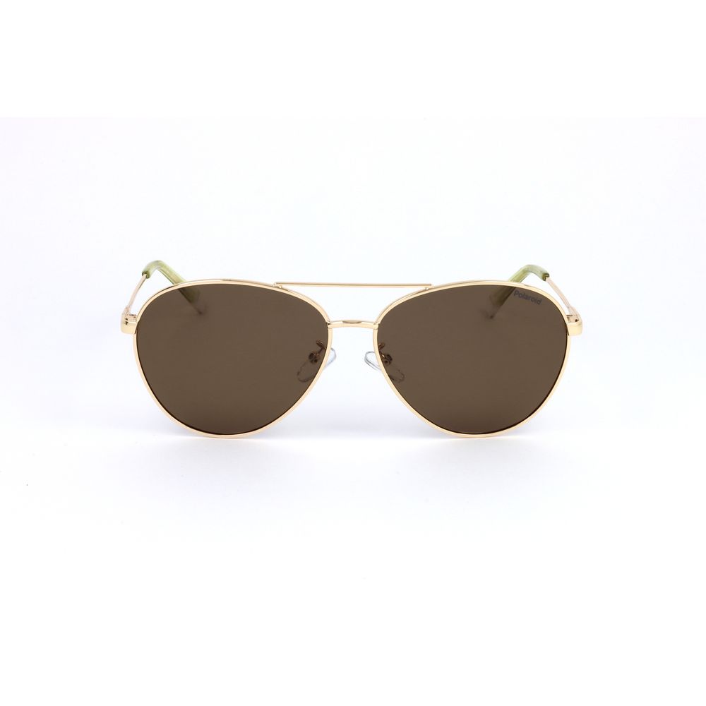 Polaroid Gold Metal Sunglasses | Regal Royce