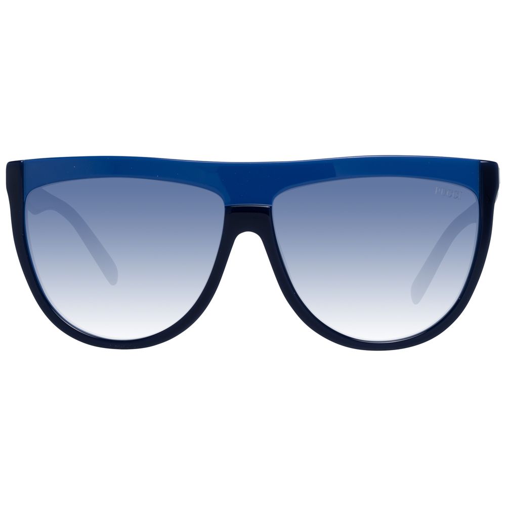 Emilio Pucci Blue Plastic Sunglasses | Regal Royce