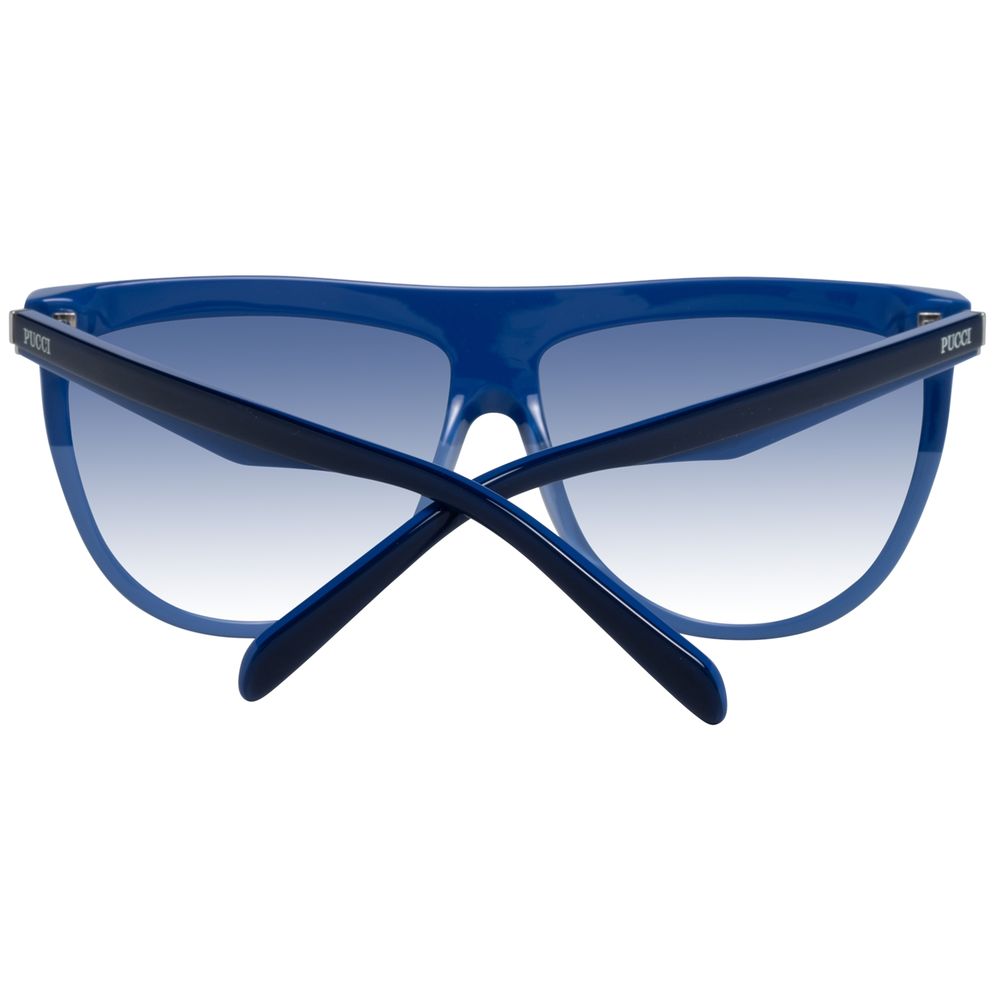 Emilio Pucci Blue Plastic Sunglasses | Regal Royce