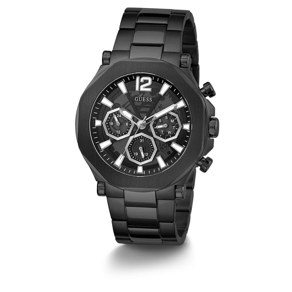 Guess Black Stainless Steel Bracelet Watch | Regal Royce