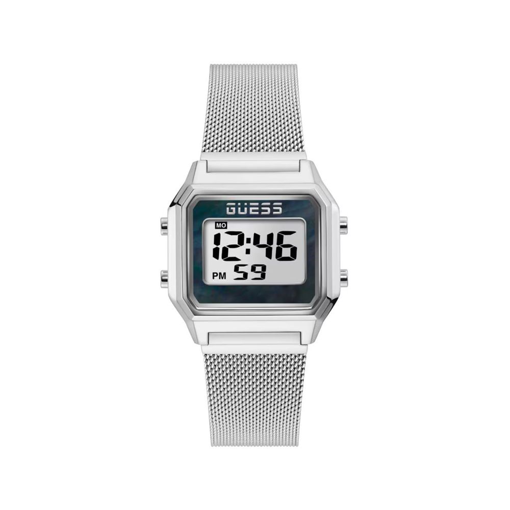 Guess Gray Stainless Steel Digital Watch | Regal Royce