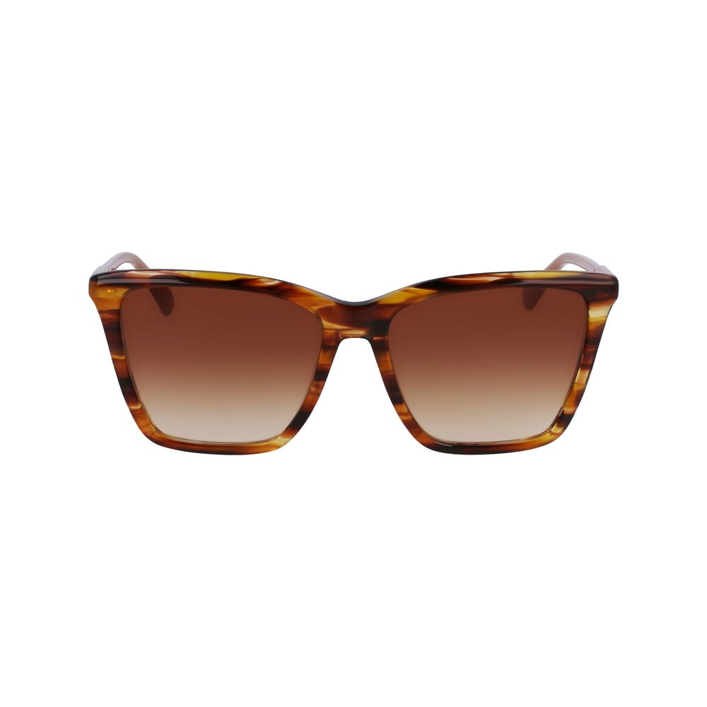 Longchamp Brown Acetate Sunglasses | Regal Royce